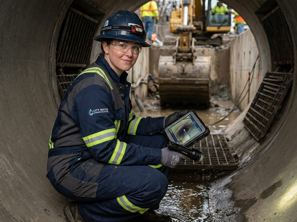 Sewer Line Inspection & Replacement in Skidmore